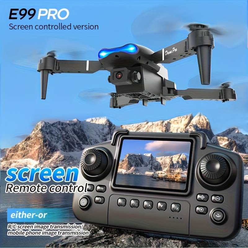 Rc Helicopter Case - Drone dobrável E99 PRO MAX com