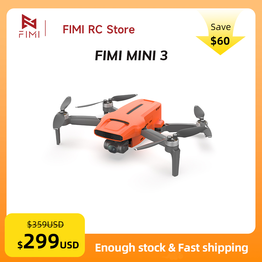 Rc Helicopter Case - Drone FIMI MINI 3 com Câmera