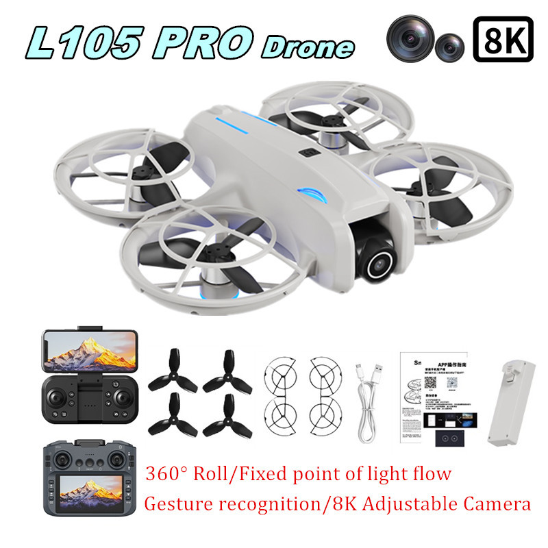 Rc Helicopter Case - Drone L105 PRO com Lente Dupla