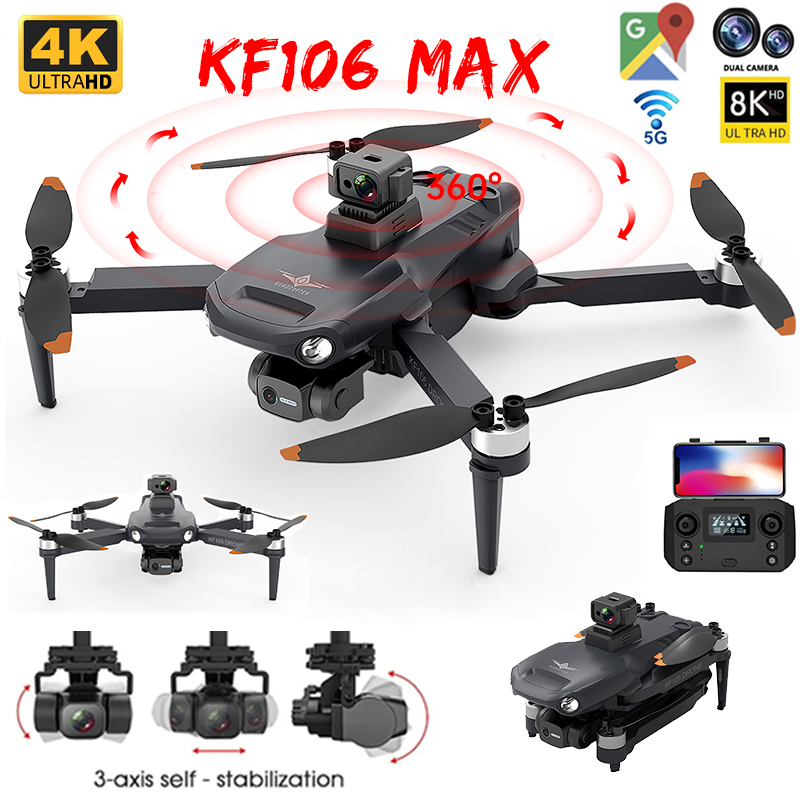 2022 novo kf106 max zangão 8k  - Rc Helicopter Charger avaliação e preço