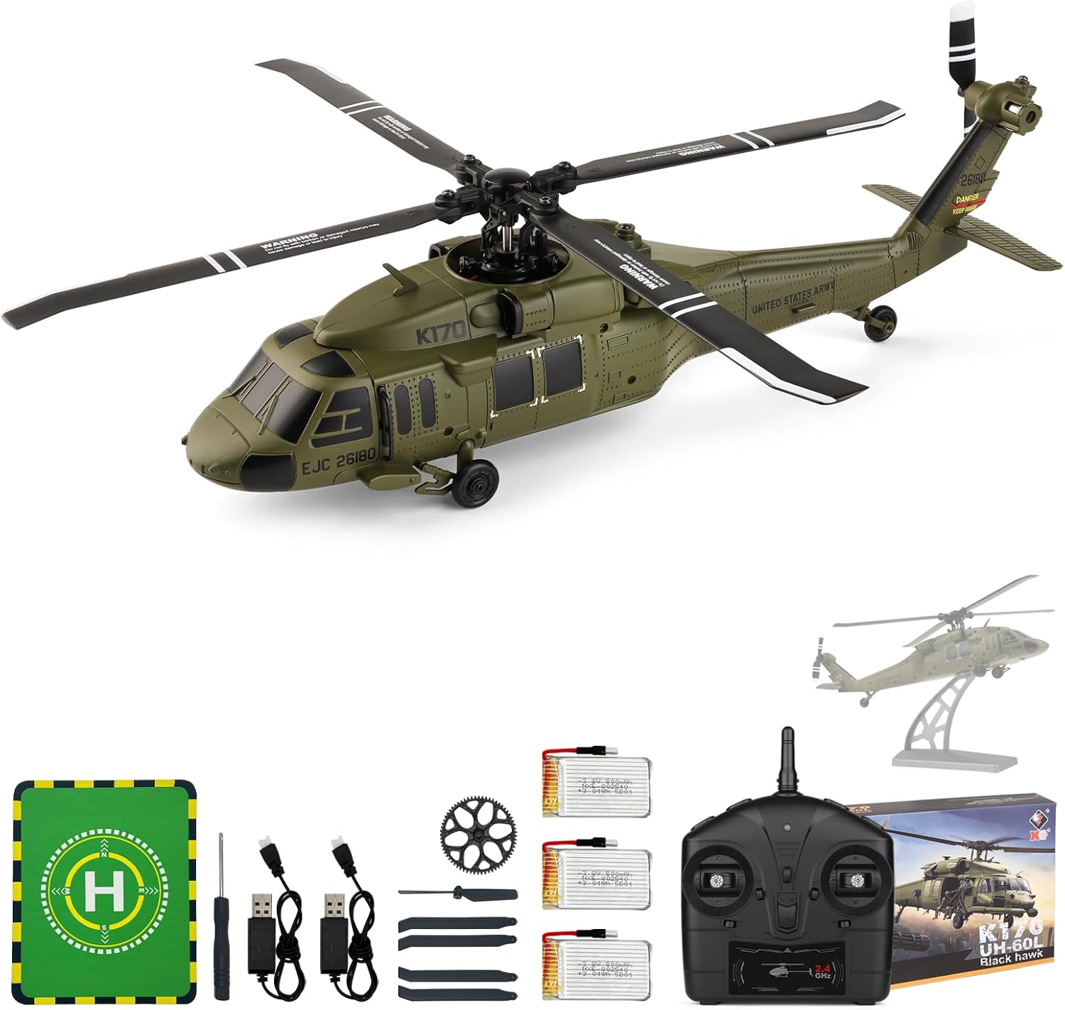WLtoys K170 Helicóptero RC sem - Rc Helicopter Charger avaliação e preço