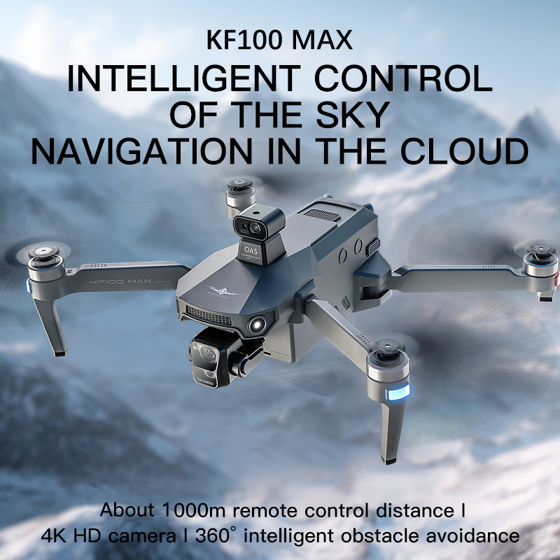 Kf100 max gps drone 4k câmera  - Rc Helicopter Electric avaliação e preço
