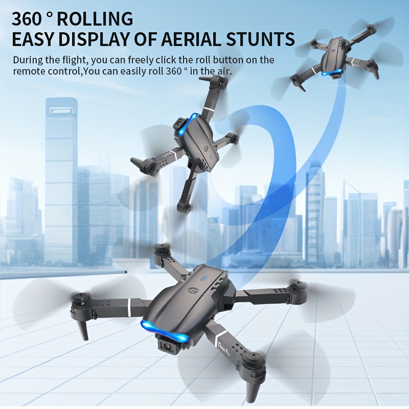 Drone dobrável E99 PRO MAX com - Rc Helicopter Case avaliação e preço