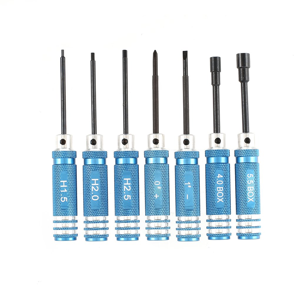 Ysido 7 peças 1.5 2.0 2.5mm fe - Rc Helicopter Tool Kit avaliação e preço