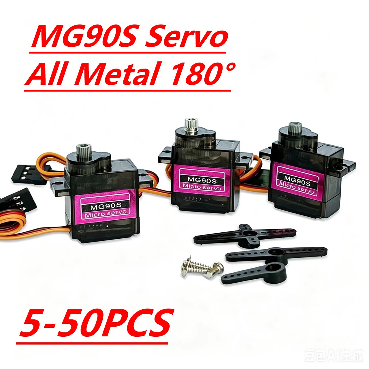 Servo MG90S 5/10/20/40 Peças,  - Rc Helicopter Servo avaliação e preço